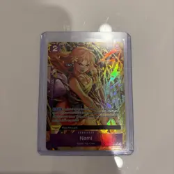 Nami PRB02-012 THE BEST VOL. 2 Alternate Art Parallel One Piece TCG ENGLISH NM - Image 1