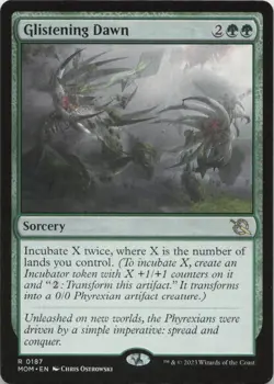 Glistening Dawn R March of the Machine 187 - LP MTG - Image 1