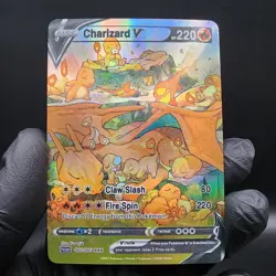 Pokemon Charizard Holo With Texture Read Description - Image 2