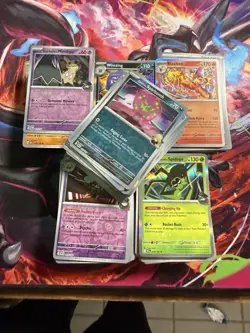 Pokemon TCG Destined Rivals bulk Lot Of 550 Ish Cards All Nm - Image 1