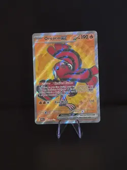 Oricorio EX 110/094 Me02: Phantasmal Flames Holo Near Mint Condition Pokemon TCG - Image 1