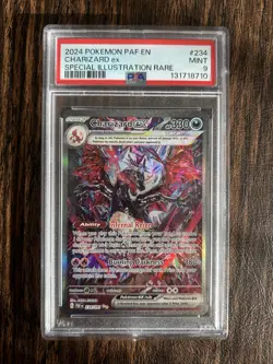 2024 Pokemon SV Paldean Fates Charizard EX #234/091 GRADED PSA 9 - Image 1