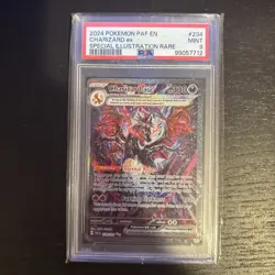 PSA 9 MINT Charizard ex 234/091 SV: Paldean Fates Holo Pokemon 2024 - Image 1