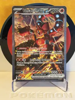 Volcanion Ex 182/159 Special Illustration Rare Journey Together Pokemon TCG - Image 1