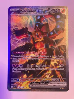 Pokemon TCG - Volcanion ex 182/159 - Journey Together Special Illustration Rare - Image 1