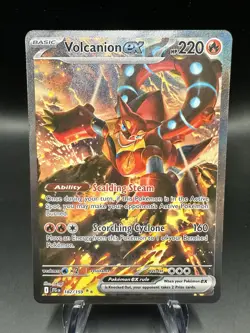 Volcanion Ex 182/159 Special Illustration Rare Journey Together Pokemon TCG - Image 1