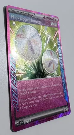 Neo Upper Energy 162/162 Temporal Forces Holo Rare Pokemon Cards TCG - Image 4