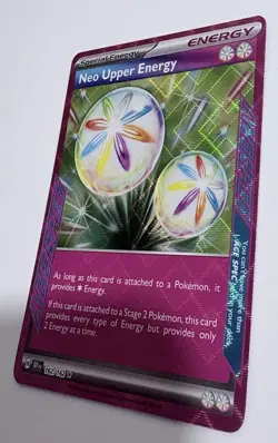 Neo Upper Energy 162/162 Temporal Forces Holo Rare Pokemon Cards TCG - Image 5