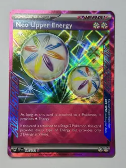 Neo Upper Energy 162/162 Temporal Forces Ace Pokemon TCG MINT - Image 1
