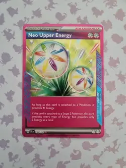 Pokemon TCG Neo Upper Energy Ace Spec 162/162 Temporal Forces - Image 1
