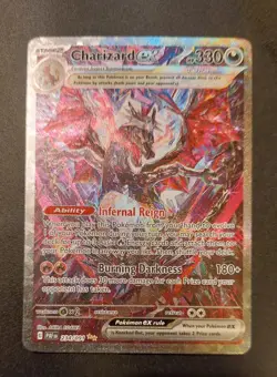 Charizard ex 234/091 - Illustration Rare - NM - Paldean Fates - 2024 Pokemon - Image 1