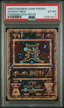 POKEMON TCG ANCIENT MEW PROMO - POKEMON 2000 MOVIE PSA 6 EX-MT Card Vintage - Image 1