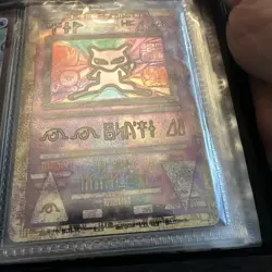 Vintage 2000 Pokemon Ancient Mew Promo Card Holo - Image 3
