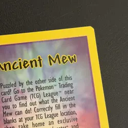 Pokemon Card Ancient Mew Movie Promo, Holo, WOTC 1999/2000 Vintage - Image 5