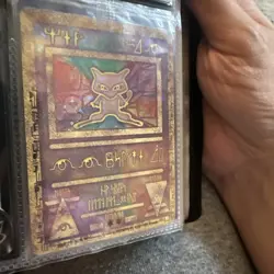 Vintage 2000 Pokemon Ancient Mew Promo Card Holo HP - Image 1