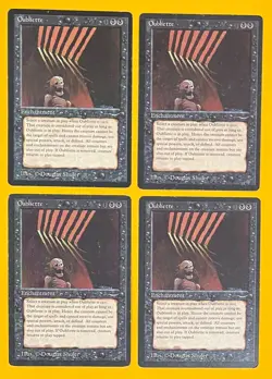 MTG OUBLIETTE (Dark) (x4) Arabian Nights (OldManMTG 012-649) - Image 1