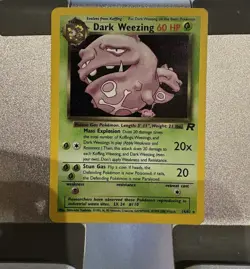 Dark Weezing - 14/82 - Team Rocket - 2000 - Holo Rare - Pokemon Card WOTC - Image 1
