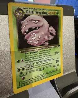 Dark Weezing - 14/82 - Team Rocket - 2000 - Holo Rare - Pokemon Card WOTC - Image 2