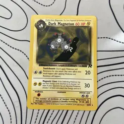 Dark Magneton 28/82 | Team Rocket | Non Holo Pokemon Card LP - Image 1