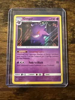 Pokemon Cards Gengar Crimson Invasion Holo Rare 38/111 Near Mint - Image 1