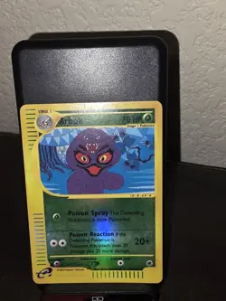 Moderately Played Arbok 35/165 Reverse Holo Expedition Base Set Rare - Image 1