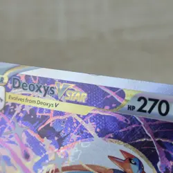 Deoxys VSTAR GG46/GG70 Crown Zenith: Galarian Gallery Holo Full Art Pokemon Card - Image 2