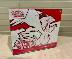 Pokemon Black Bolt and White Flare Pokemon Center PC ETB with Acrylic Case - Image 2
