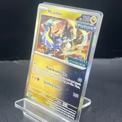 Pokemon TCG: Miraidon 092 PRE RELEASE STAFF STAMPED Temporal Forces Promo - Image 3