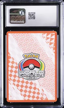 2023 POKEMON WORLD CHAMP. DECKS - SHAO TONG YEN - LOST BOX KY. KYOGRE CGC 9 - Image 2