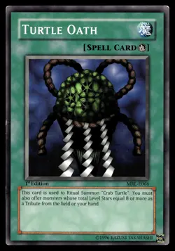 TURTLE OATH MRL-066 COMMON MAGIC RULER YU-GI-OH - Image 1