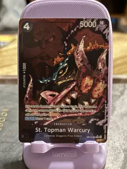 One Piece TCG - St. Topman Warcury (Alt Art) - Carrying On His Will (OP13-089) - Image 1