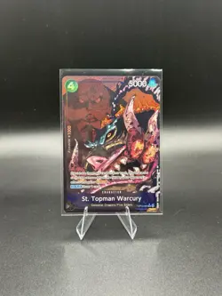 St. Topman Warcury Alt Art OP13-089 Carrying On His Will One Piece TCG - Image 1
