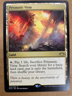 MTG 1x Prismatic Vista # 244 Modern Horizons Magic the Gathering Card x1 NM - Image 1