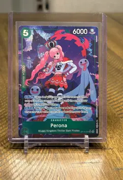 Perona - OP14-033 SR (Alternate Art) The Azure Sea's Seven... - Image 1