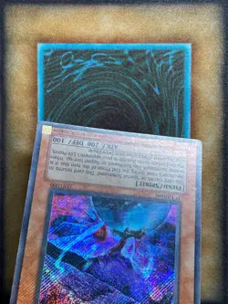 Yugioh Yata-Garasu LOD-000 Secret Rare 1ST EDITION MP FOIL BLEED! - Image 5