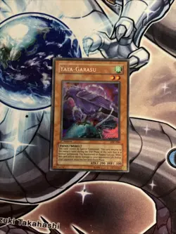 (73) Yugioh Yata Garasu LOD-000 Secret Rare Holo Bleed 1st LP/MP - Image 1