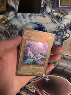 (73) Yugioh Yata Garasu LOD-000 Secret Rare Holo Bleed 1st LP/MP - Image 4