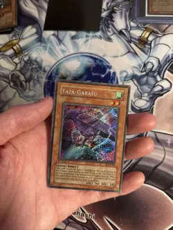 (73) Yugioh Yata Garasu LOD-000 Secret Rare Holo Bleed 1st LP/MP - Image 5