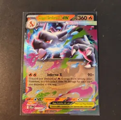 Pokemon TCG Mega Charizard X ex 013/094 Double Rare Phantasmal Flames - Image 2