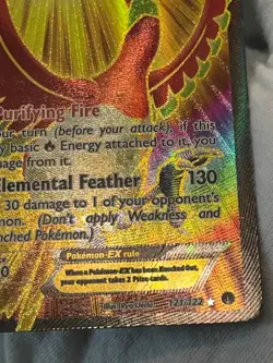 Pokemon TCG Ho-Oh EX 121/122 Breakpoint Holo Full Art Ultra Rare DMG - Image 5
