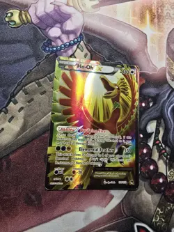 HO-OH EX 2016 POKEMON XY BREAKPOINT RARE ULTRA 121/122 Card TCG Basic HP - Image 2