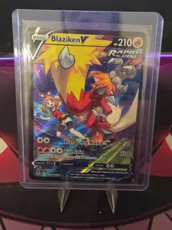 Blaziken V TG14/TG30 Pokemon TCG Silver Tempest Trainer Gallery NM - Image 3
