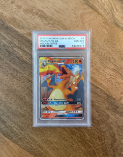 Pokemon Card Charizard GX 9/68 Ultra Rare Hidden Fates - GRADED PSA10 GEM MINT - Image 1