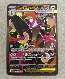 Mega Lopunny ex Special Illustration Pokemon TCG Phantasmal Flames 128/094 - Image 1