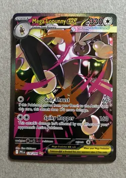 Mega Lopunny ex Special Illustration Pokemon TCG Phantasmal Flames 128/094 - Image 2
