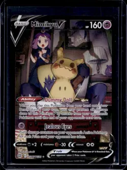 2022 Pokemon SWSH Brilliant Stars Mimikyu V Trainer Gallery #TG16/TG30 - Image 1