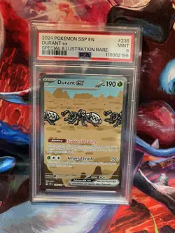 2024Pokemon Surging Sparks Durant ex SIR #236/191 Mint PSA 9 - Image 1