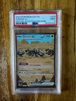 POKEMON TCG - SURGING SPARKS - DURANT EX 236/191 - PSA 9 - Image 1