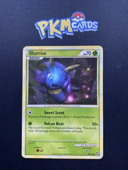 Pokemon TCG Illumise Triumphant 64/102 Regular MP. - Image 1