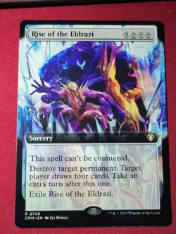 Rise of the Eldrazi (Extended Art) -Near Mint MTG Commander Masters - Image 1